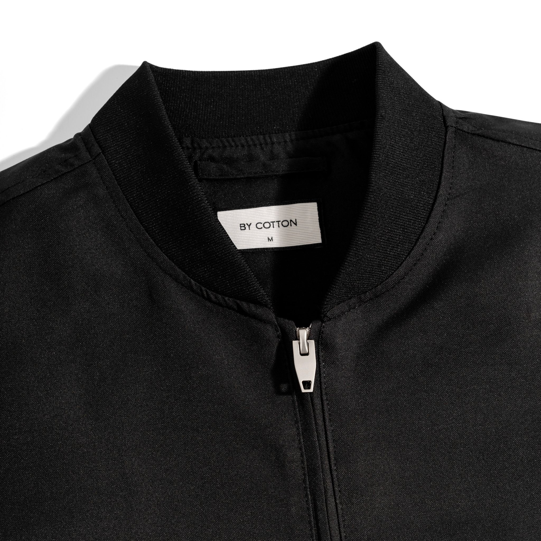 Áo Khoác Bomber Kaki - Black