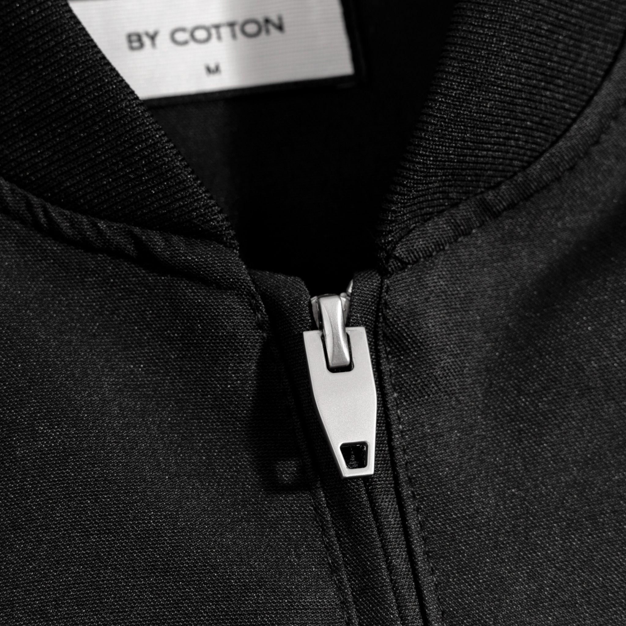 Áo Khoác Bomber Kaki - Black