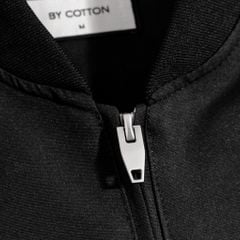 Áo Khoác Bomber Kaki - Black