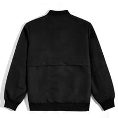 Áo Khoác Bomber Kaki - Black