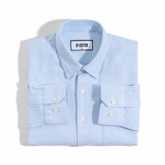 Áo Sơ Mi Nam Oxford Light Blue 2025