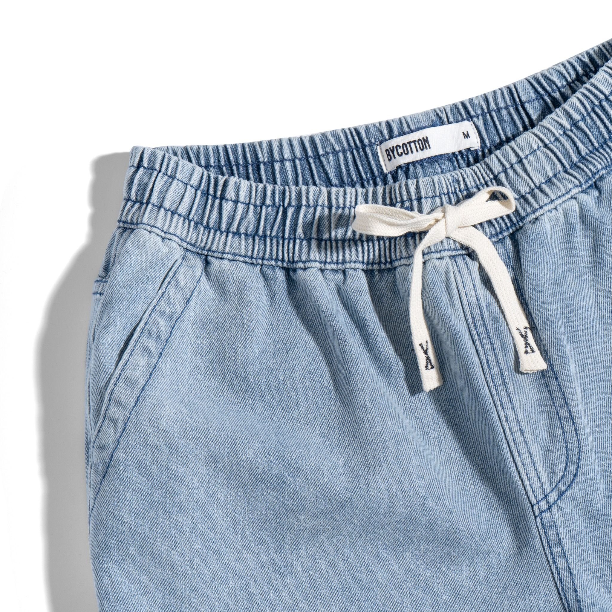 QUẦN SHORT JEANS LƯNG THUN 0201