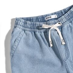 QUẦN SHORT JEANS LƯNG THUN 0201