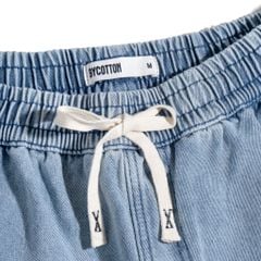 QUẦN SHORT JEANS LƯNG THUN 0201