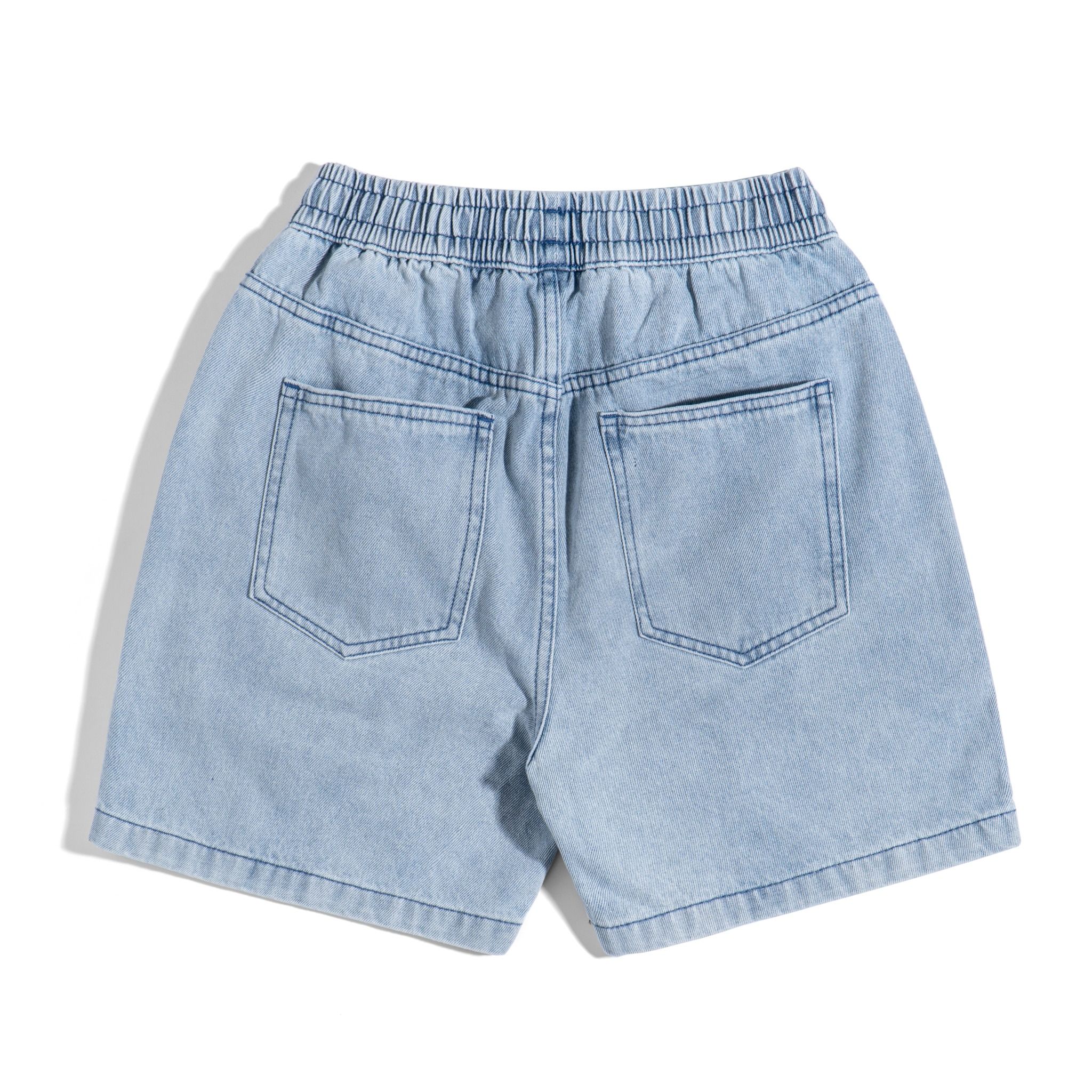 QUẦN SHORT JEANS LƯNG THUN 0201