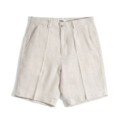 Quần Short Linen Bycotton Màu Xám Nhạt - SS2