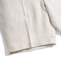 Quần Short Linen Bycotton Màu Xám Nhạt - SS2