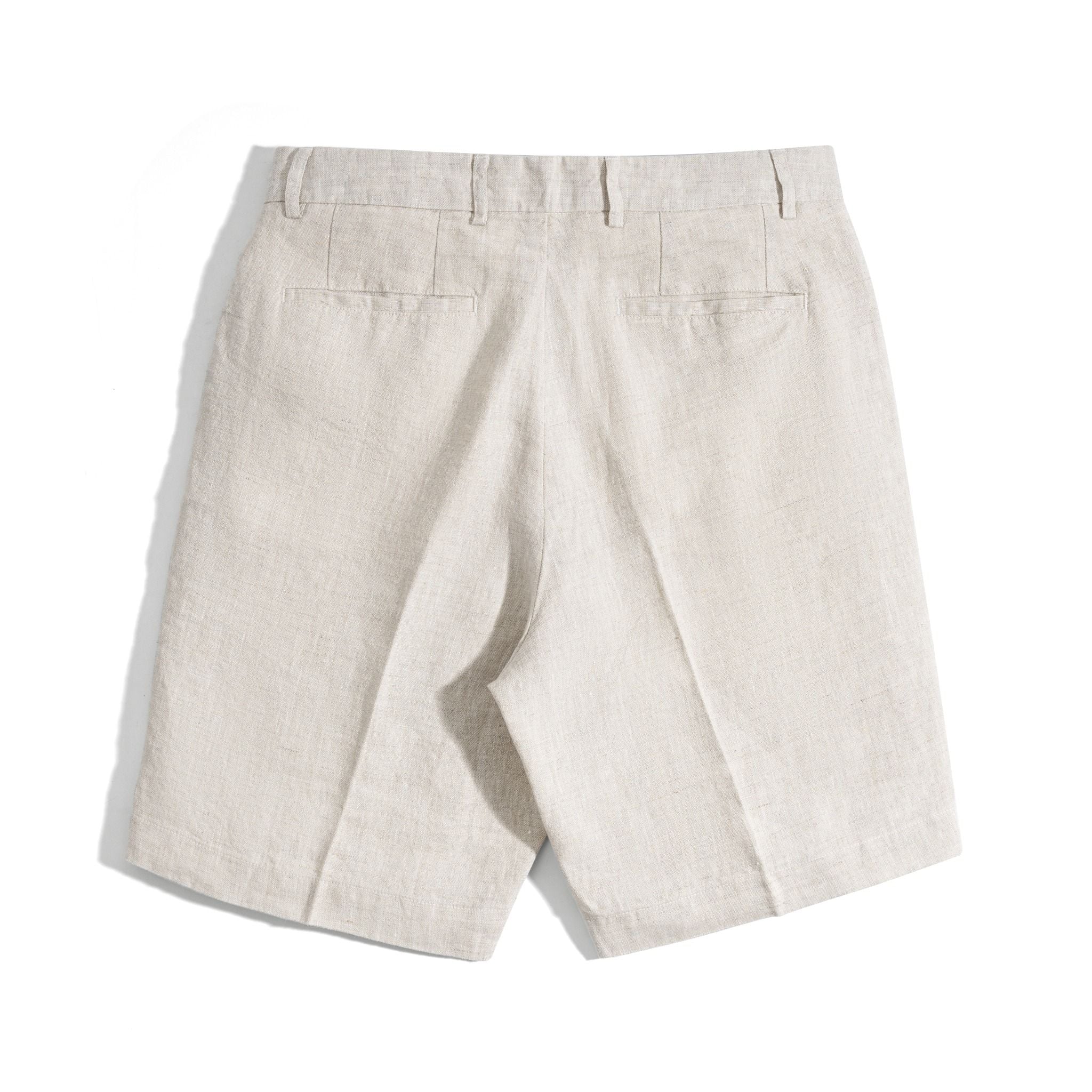 Quần Short Linen Bycotton Màu Xám Nhạt - SS2