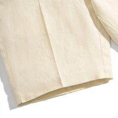 Quần Short Linen Bycotton Màu Kem - SS2