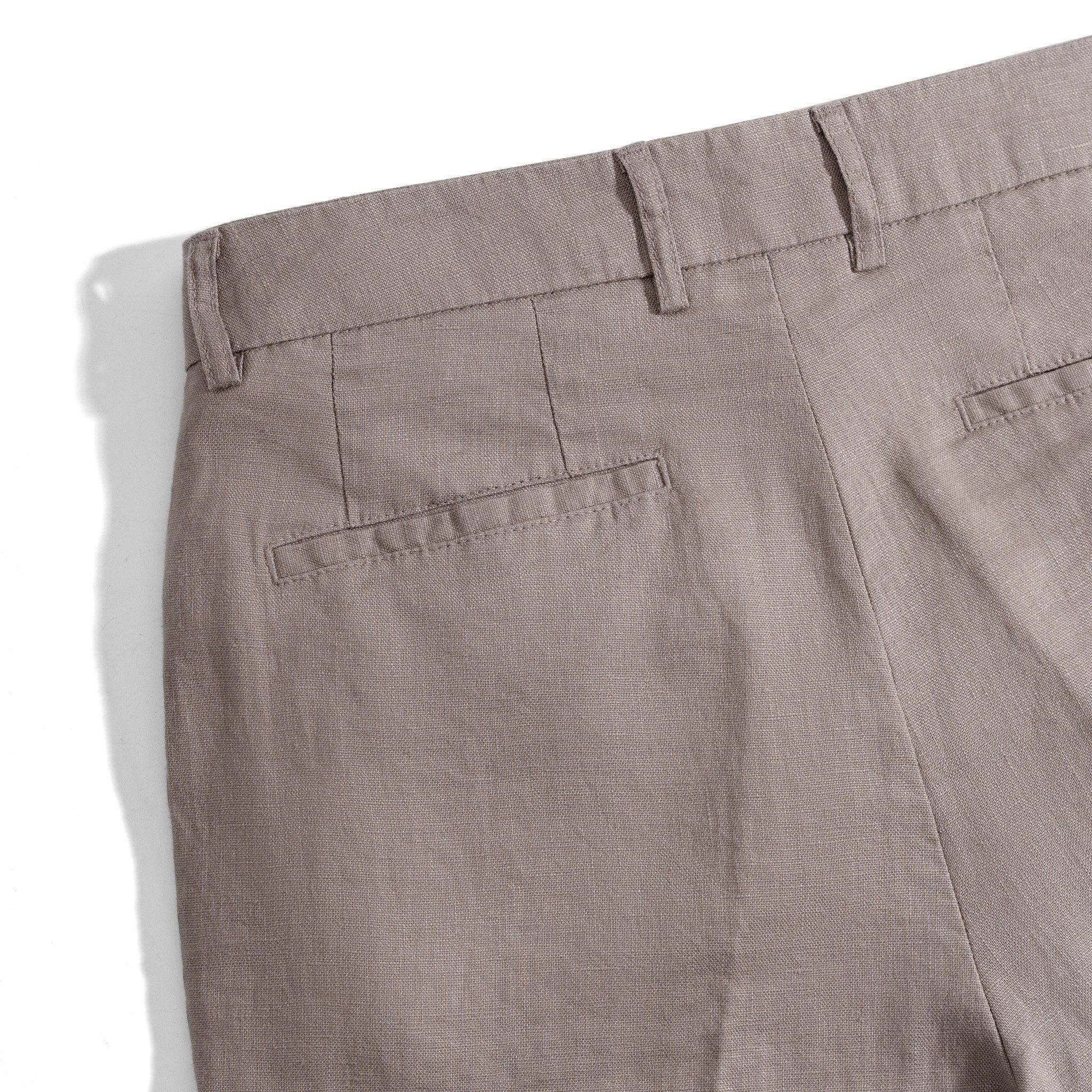 Quần Short Linen Bycotton Màu Ruốc - SS2