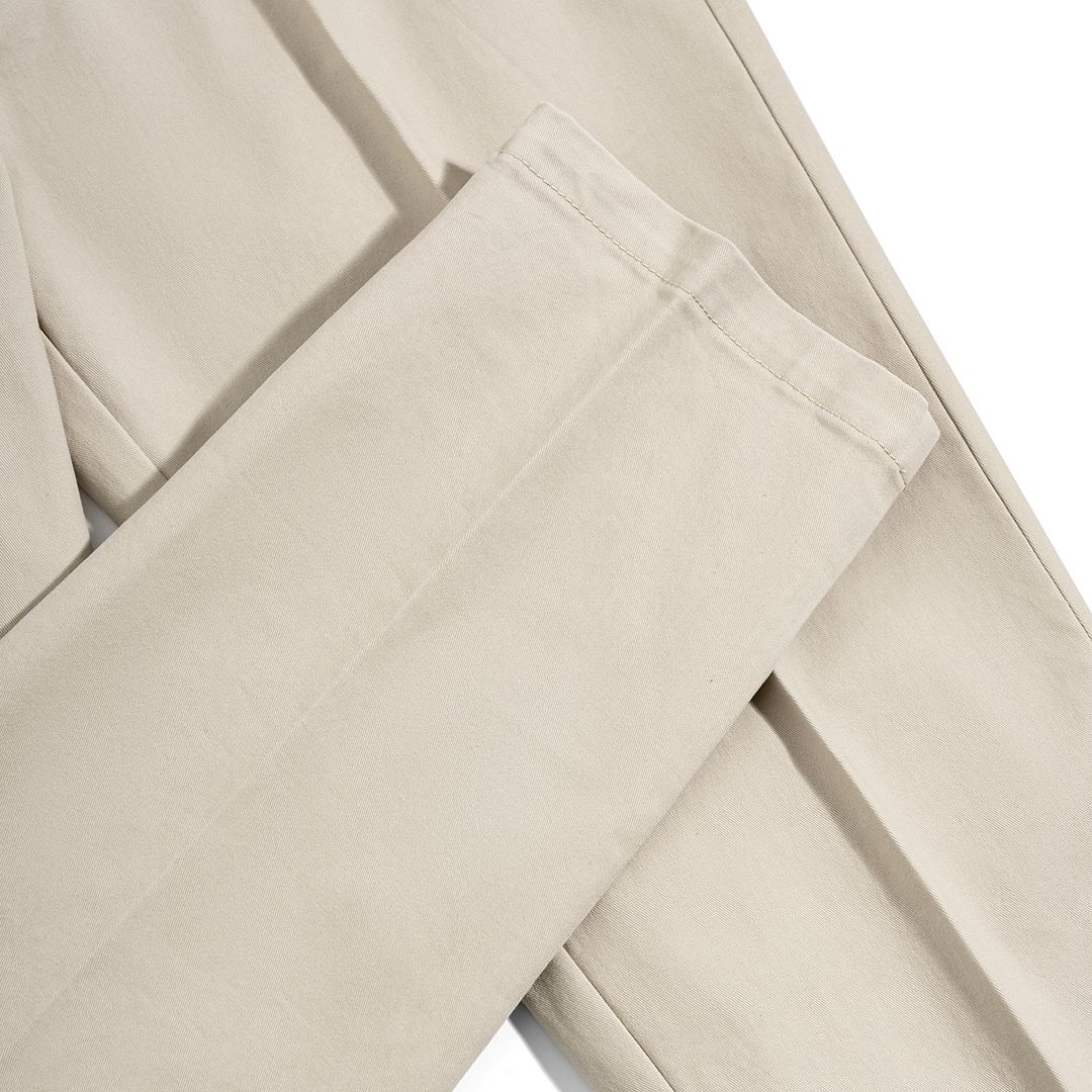 Regular Chinos Kaki Cream