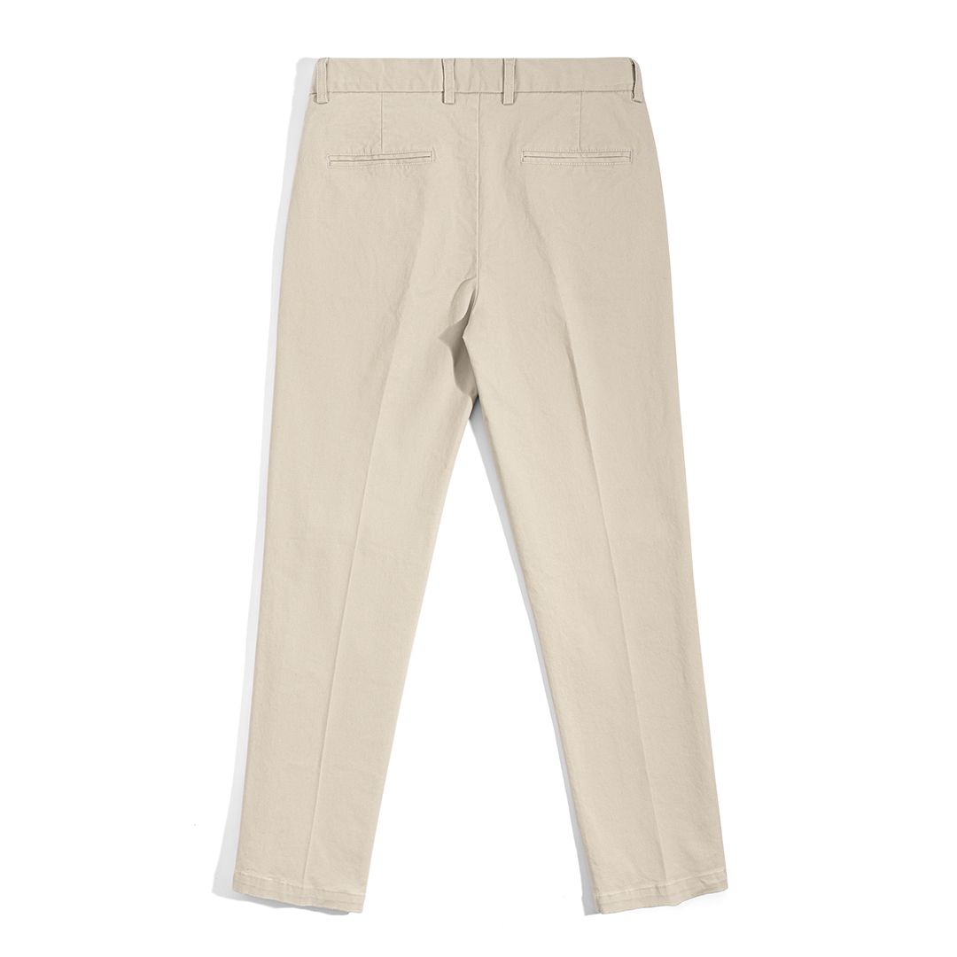 Regular Chinos Kaki Cream