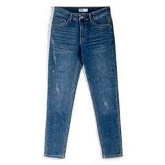 JEANS DARK BLUE RÁCH