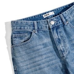 Quần Jeans Dài By Cotton - Regular - Xanh Đậm