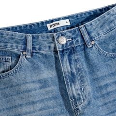 Quần Jeans Dài By Cotton - Regular - Xanh Đậm