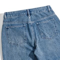Quần Jeans Dài By Cotton - Regular - Xanh Đậm
