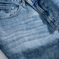 Quần Jeans Dài By Cotton - Regular - Xanh Đậm