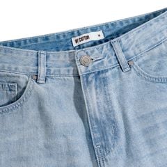 Quần Jeans Dài By Cotton - Regular - Xanh Nhạt