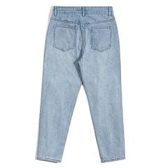 Quần Jeans Dài By Cotton - Regular - Xanh Nhạt