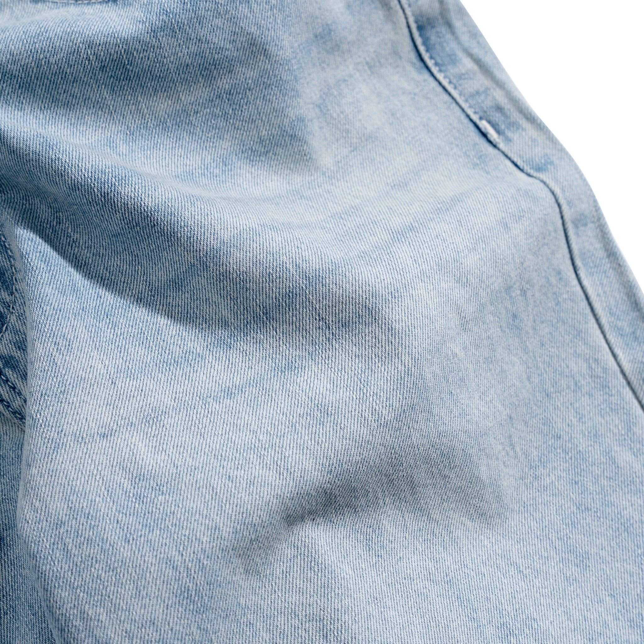 Quần Jeans Dài By Cotton - Regular - Xanh Nhạt