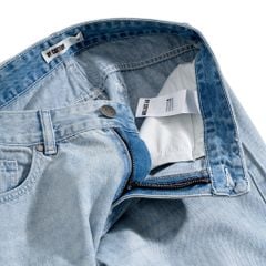 Quần Jeans Dài By Cotton - Regular - Xanh Nhạt