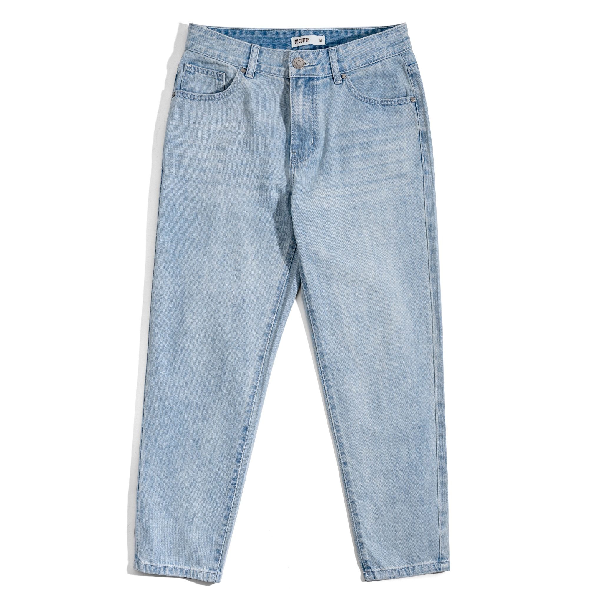 Quần Jeans Dài By Cotton - Regular - Xanh Nhạt