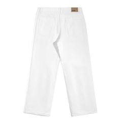 Straight Jeans - White