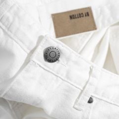 Straight Jeans - White