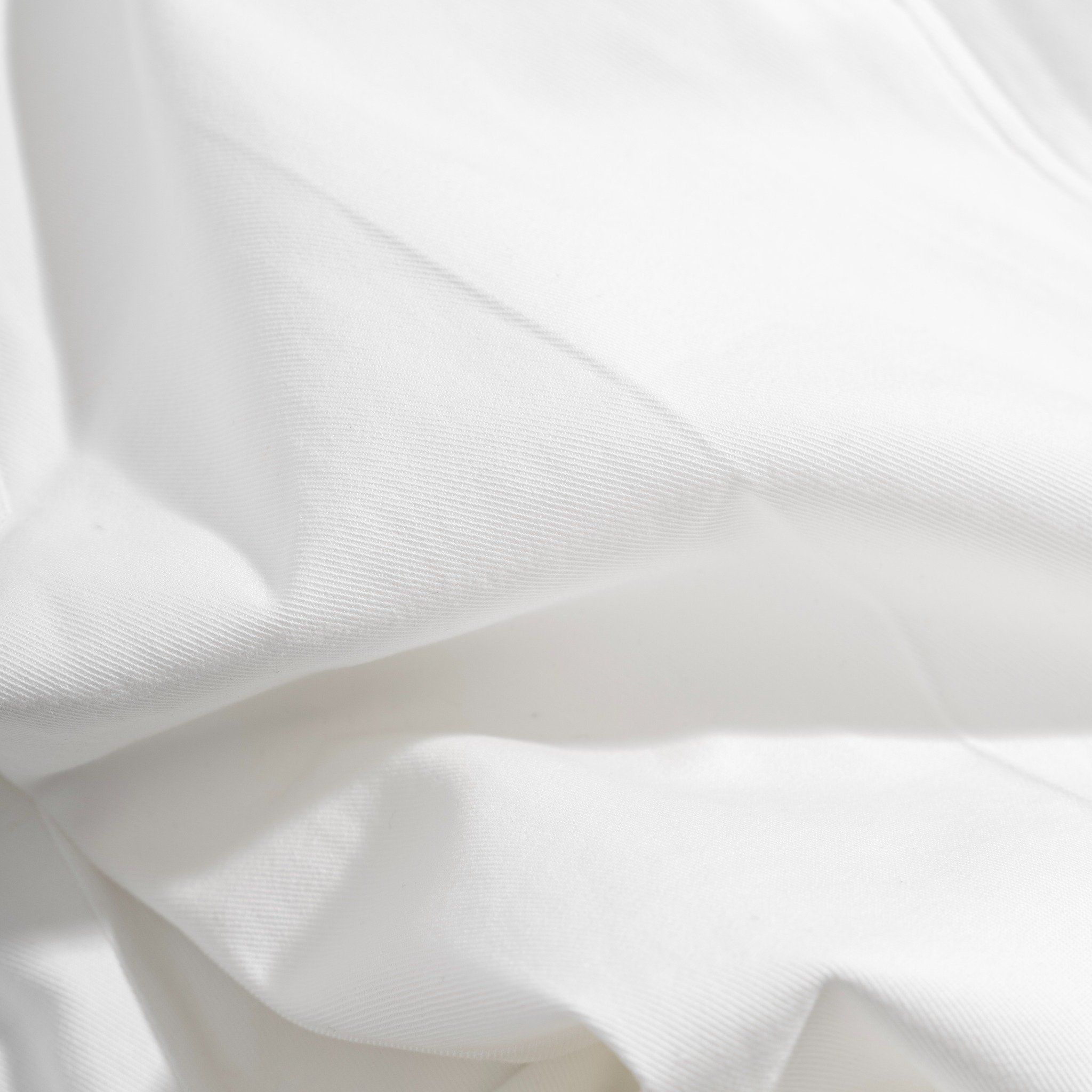Quần Linen Dài Form Ống Đứng - Màu Trắng