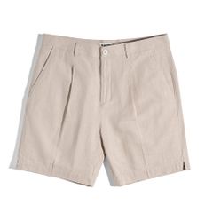 Quần Short Linen - Kem 02
