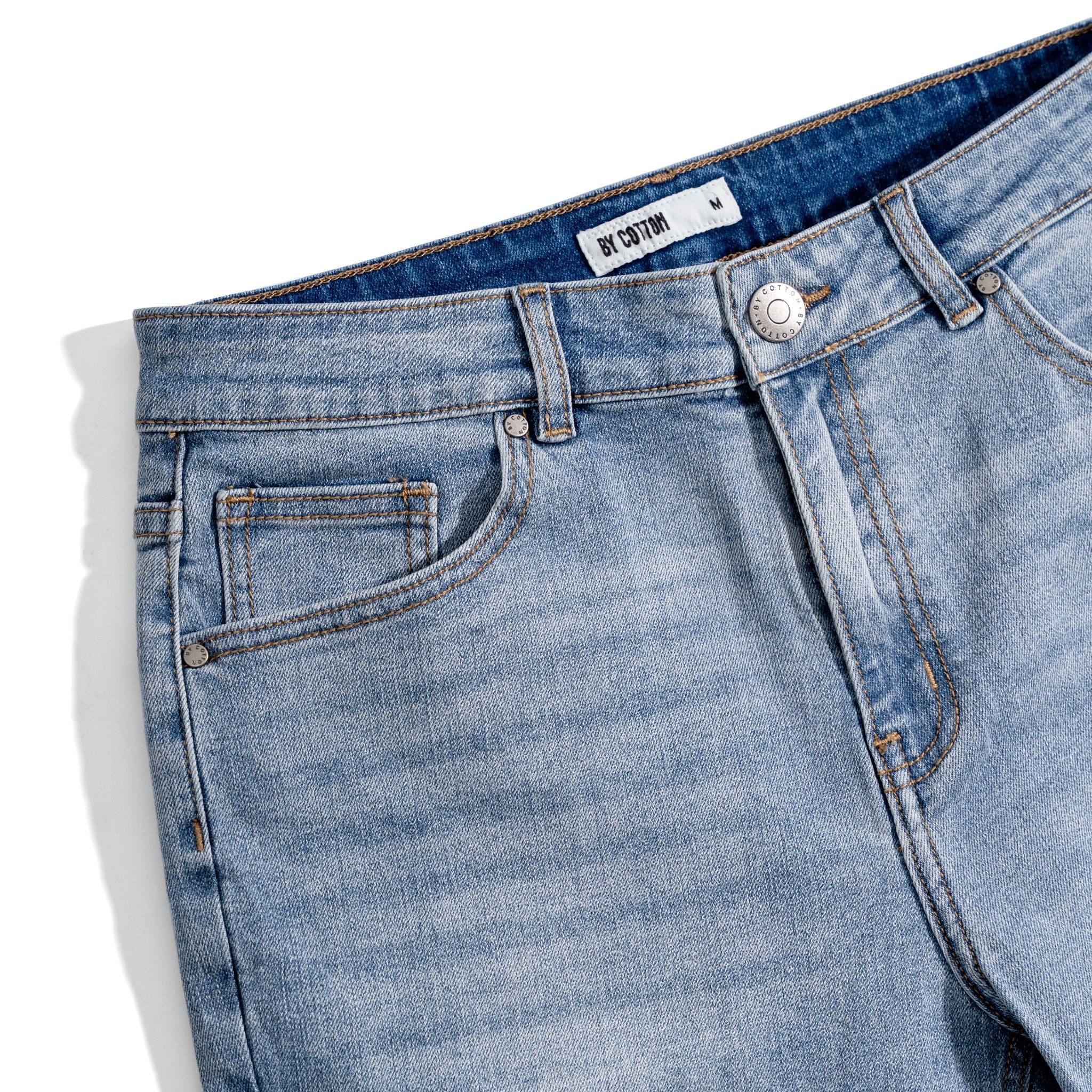 Quần Short Jeans Light Blue