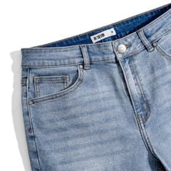 Quần Short Jeans Light Blue