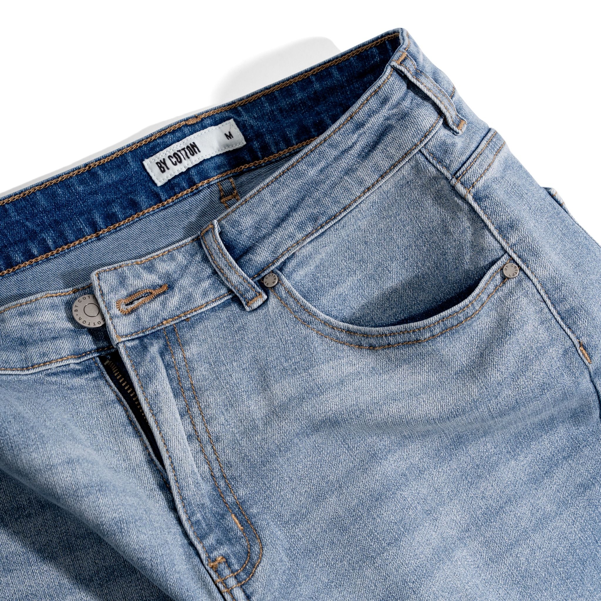 Quần Short Jeans Light Blue