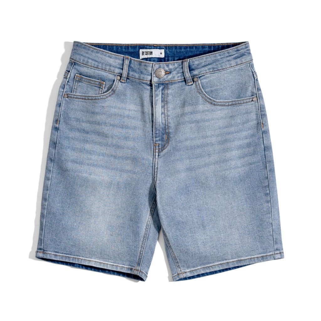 Quần Short Jeans Light Blue