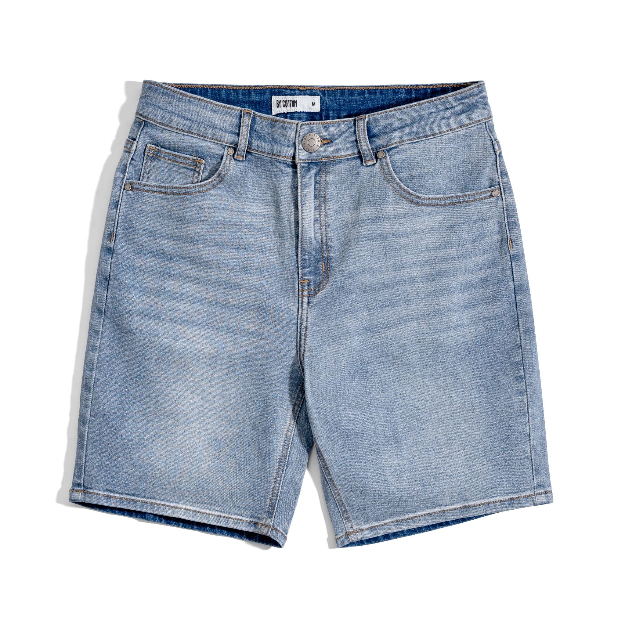 Quần Short Jeans Light Blue