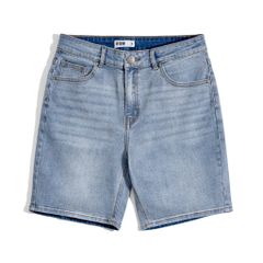 Quần Short Jeans Light Blue