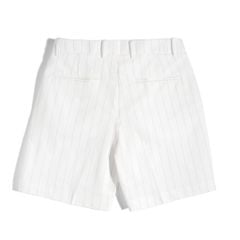Quần Short Tây Sọc Trắng