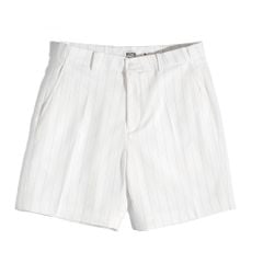 Quần Short Tây Sọc Trắng