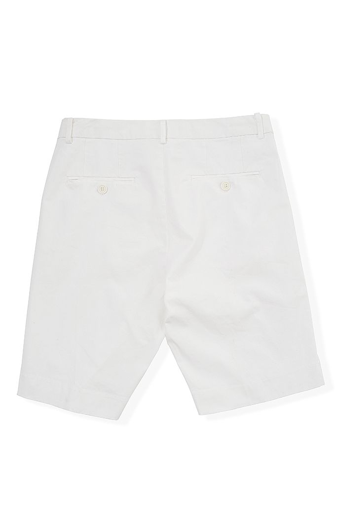 WHITE SHORT TROUSERS KAKI