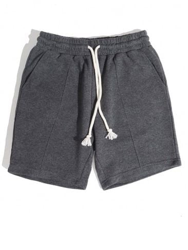 SHORT COTTON DARK GREY