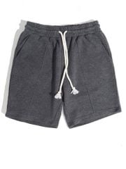 SHORT COTTON DARK GREY