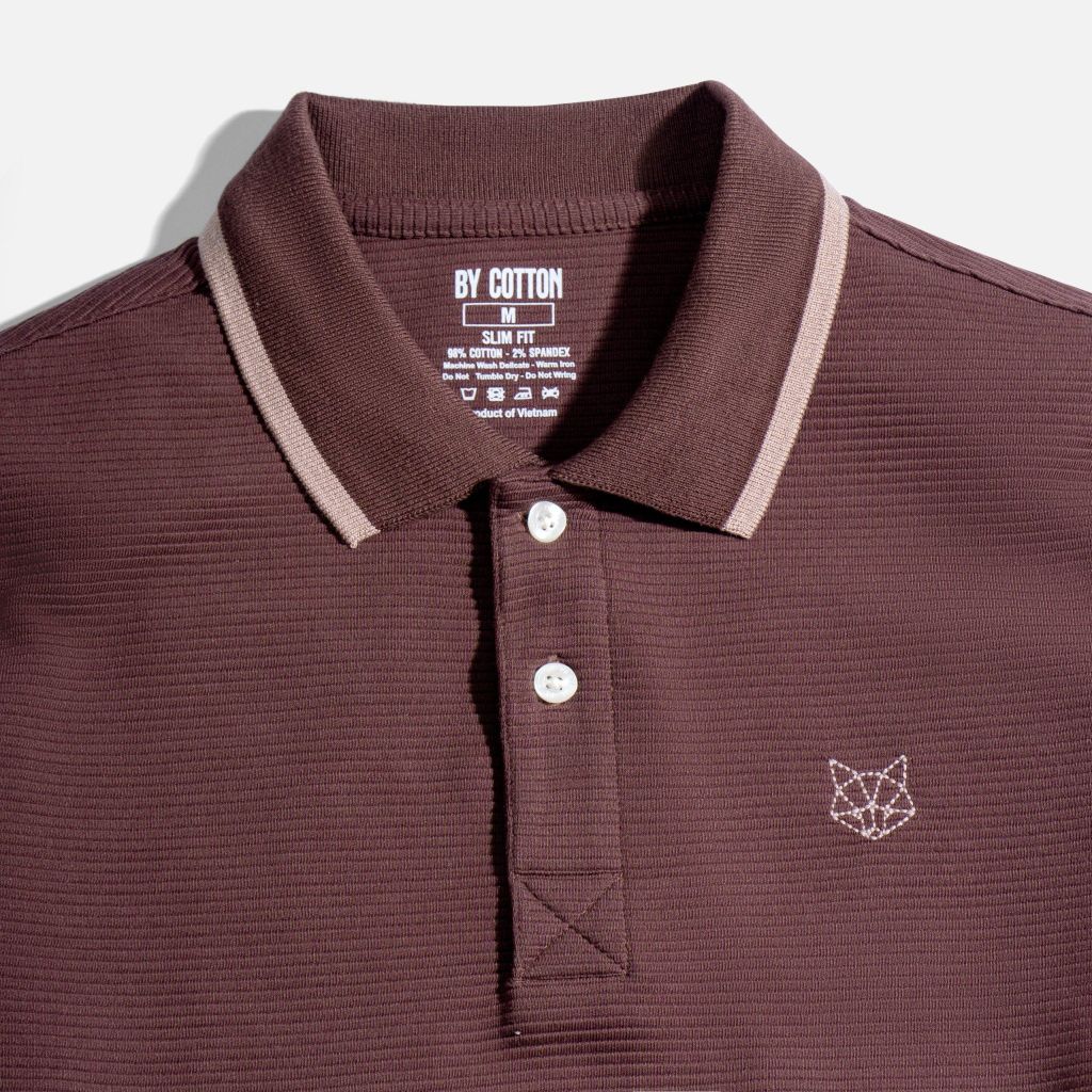 DARK PURPLE FOX POLO