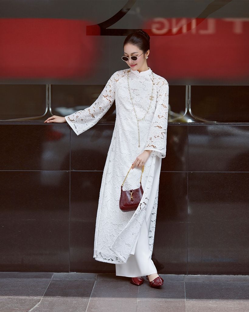  SET ÁO DÀI XUÂN BẠCH K CLOSET S2014 