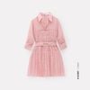  SHEER SILK PLEATED SEA DRESS - ĐẦM TAY LỠ XẾP LY K CLOSET D3007 