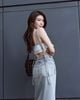  YẾM JEAN TÚI NGỰC XẺ TÀ K CLOSET D2024 
