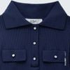  ÁO DỆT KIM POLO TÚI NẮP GIẢ K CLOSET A3017 