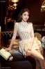  ĐẦM REN PHỐI HAI BÔNG HOA K CLOSET D1024 