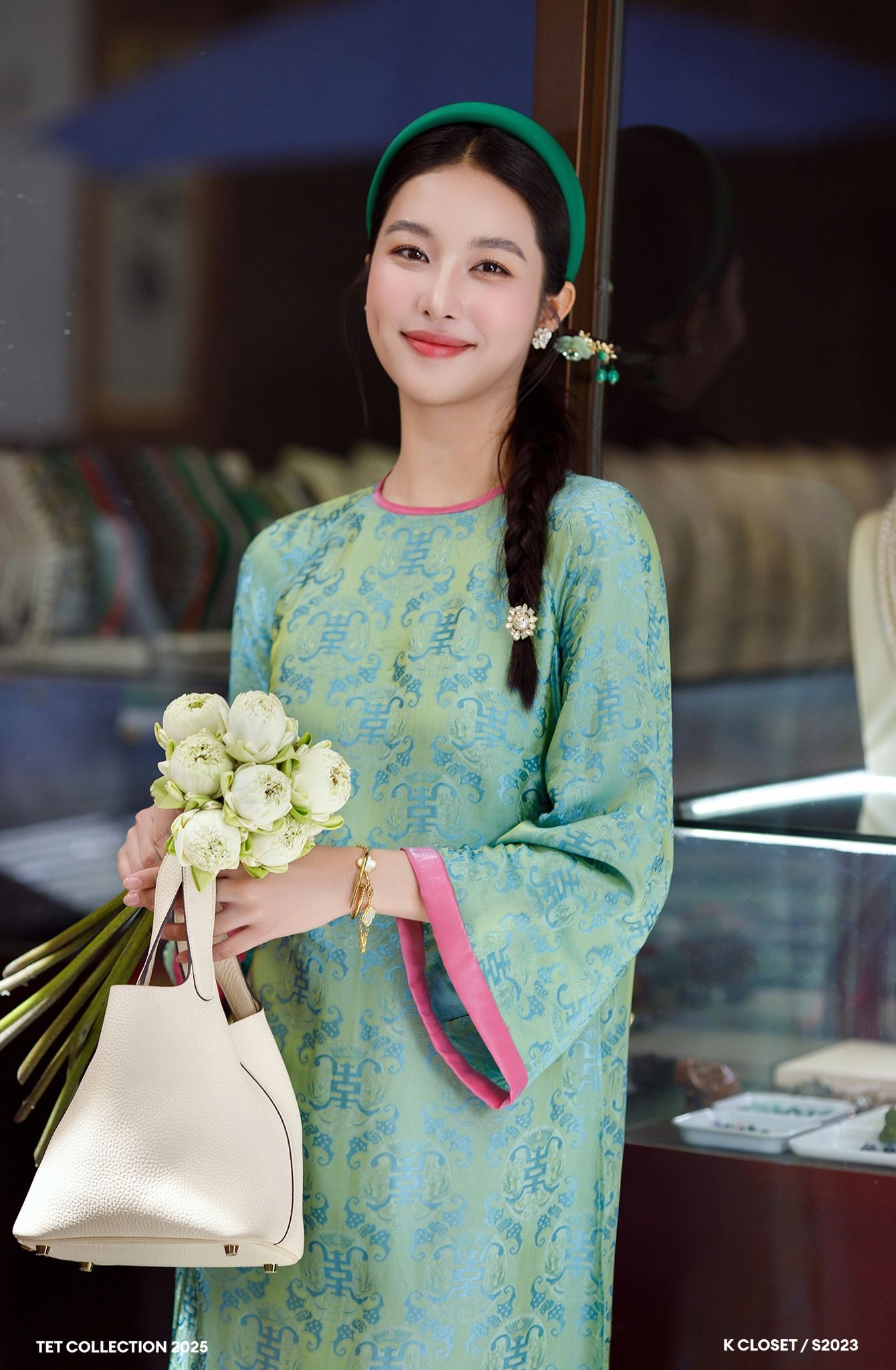  SET ÁO DÀI XUÂN GIAO K CLOSET S2023 