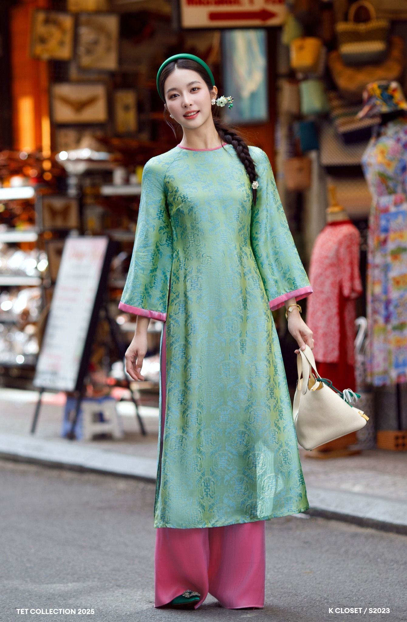  SET ÁO DÀI XUÂN GIAO K CLOSET S2023 