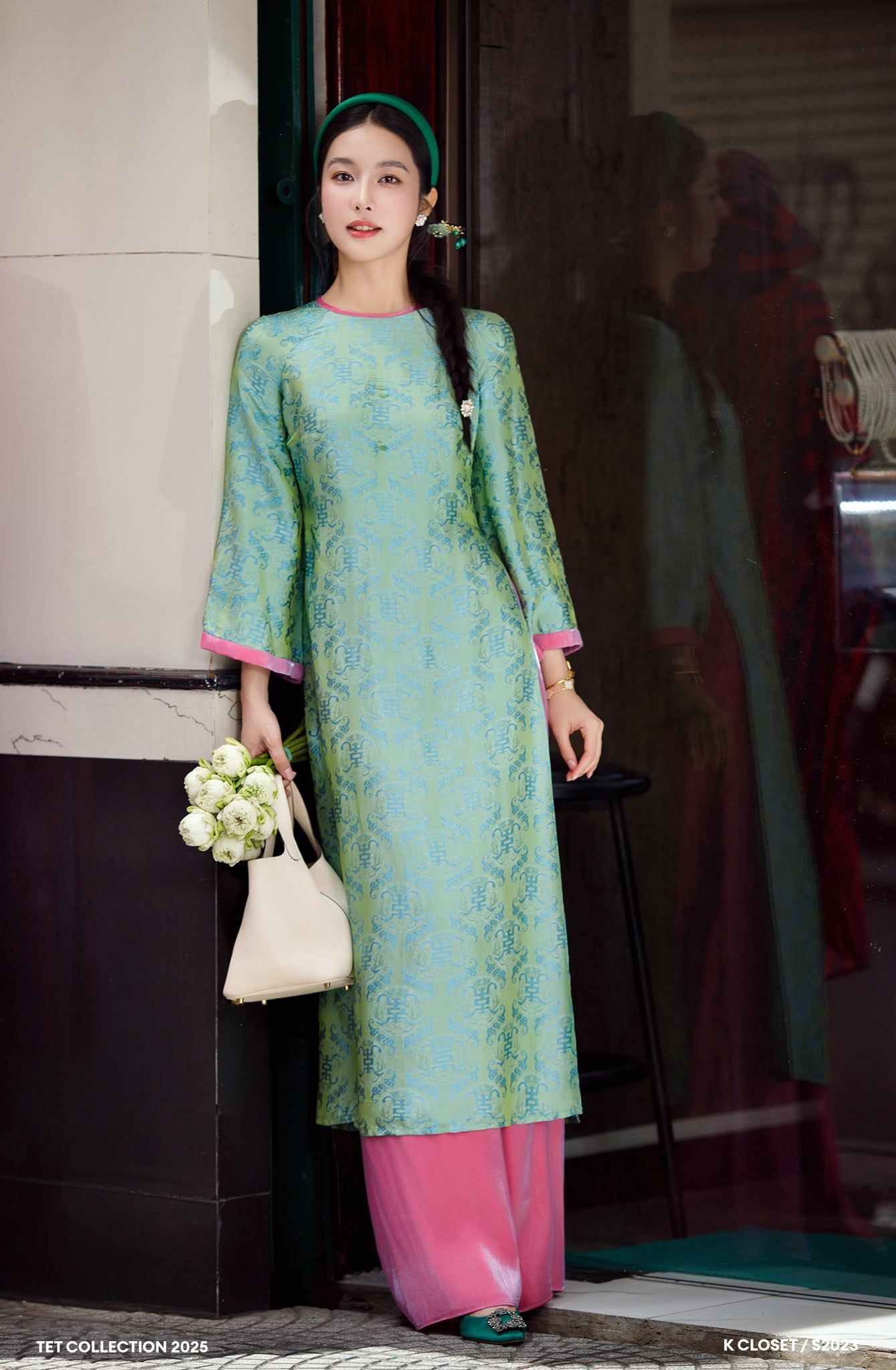  SET ÁO DÀI XUÂN GIAO K CLOSET S2023 